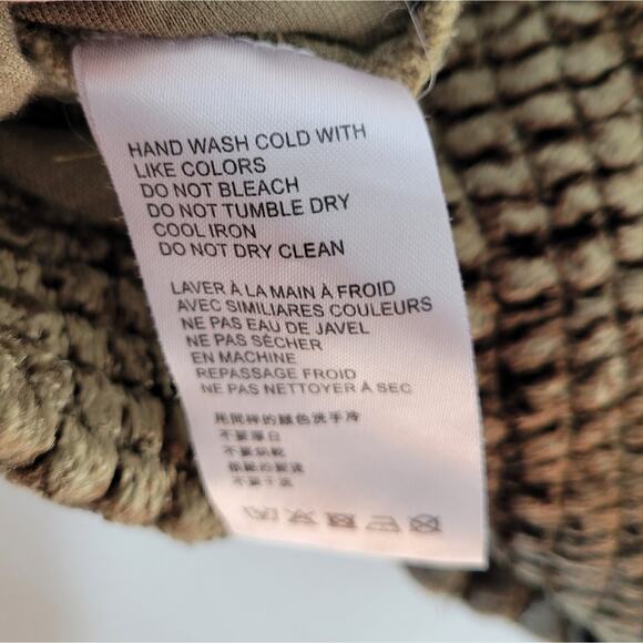 Anthropologie Tori Embroidered Velvet Blouse by Seen Worn Kept in Green - Picture 7 of 8